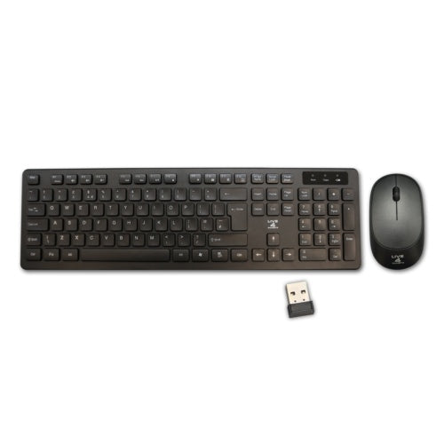 2.4GHz Wireless Keyboard And Mouse Set UK USB Dongle For PC Laptop Full-Size NEW